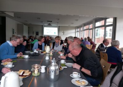 Klön-Café 2023 im Pfarrheim -- Foto Heimatverein Saerbeck