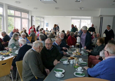 Klön-Café 2023 im Pfarrheim Foto Heimatverein Saerbeck