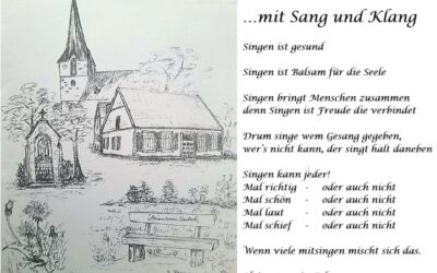 Gemeinsames Singen …mit Sang und Klang