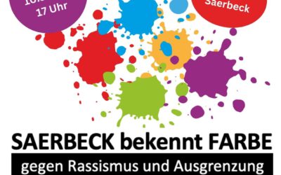 Saerbeck bekennt Farbe gegen Rassismus und Ausgrenzung