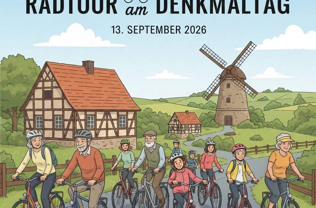 Radtour am Denkmaltag – 13. September 2026