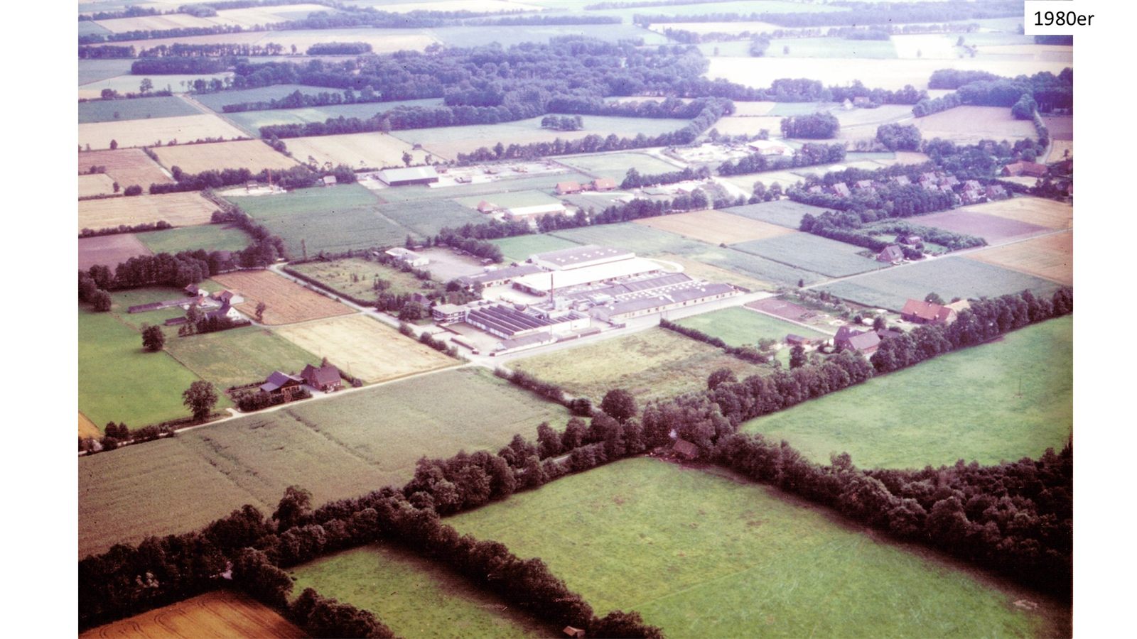 Luftbild 1980er Jahre (Feldflur)
