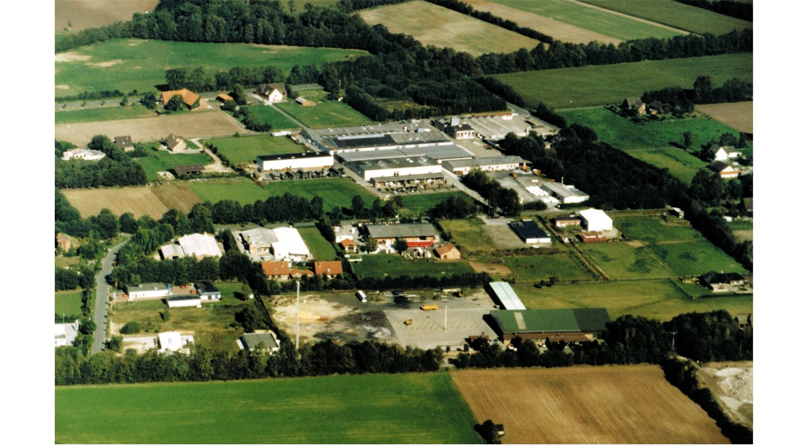 Luftbild Gewerbegebiet