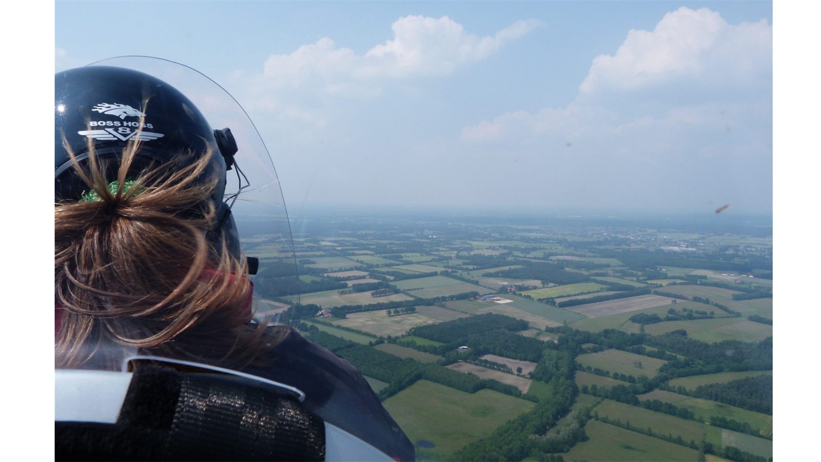 Luftbild aus dem Tragschrauber