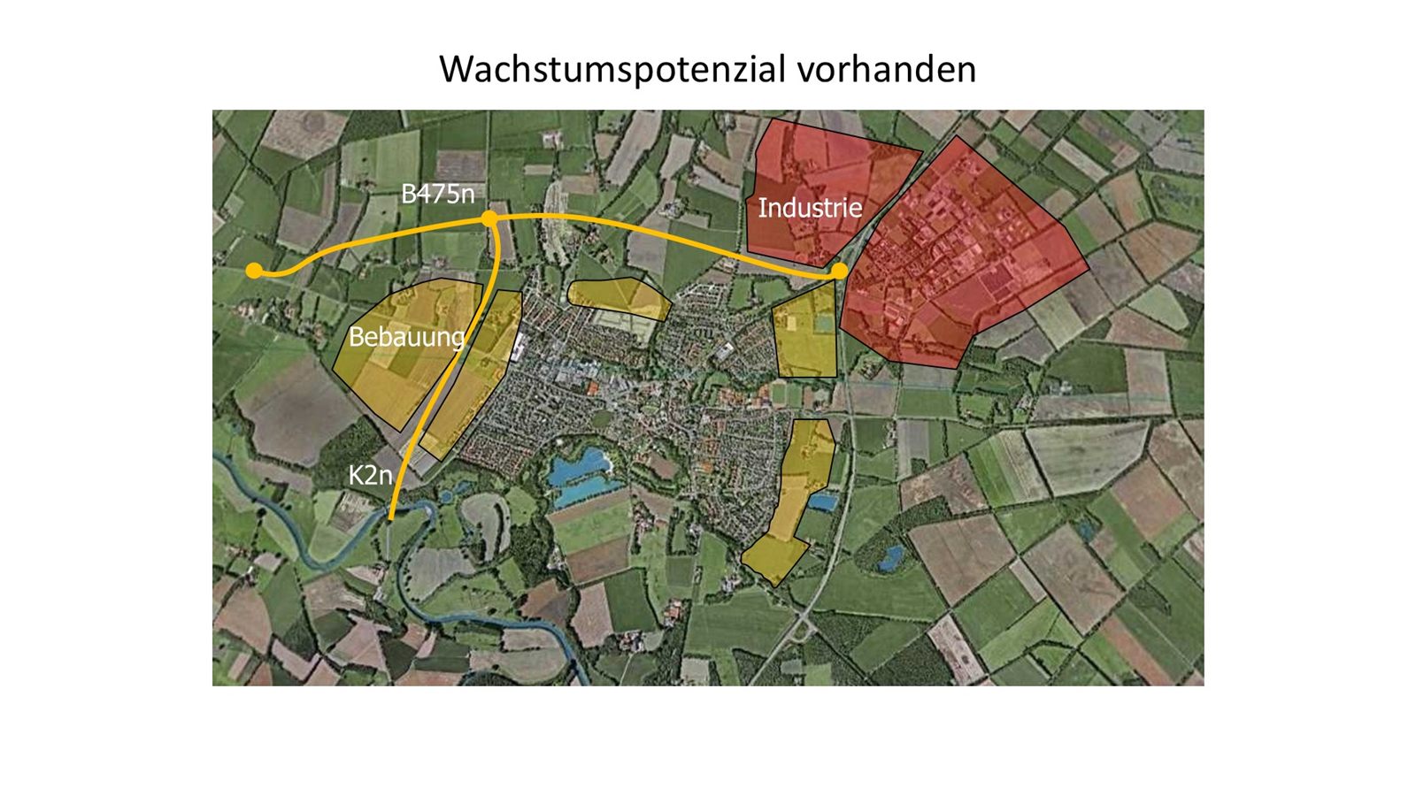 Ortsentwicklung bis 2050 – Wachstumspotenzial (Stand 2009)